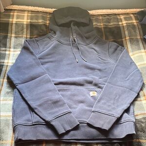 Carhartt Blue Hooded Sweater